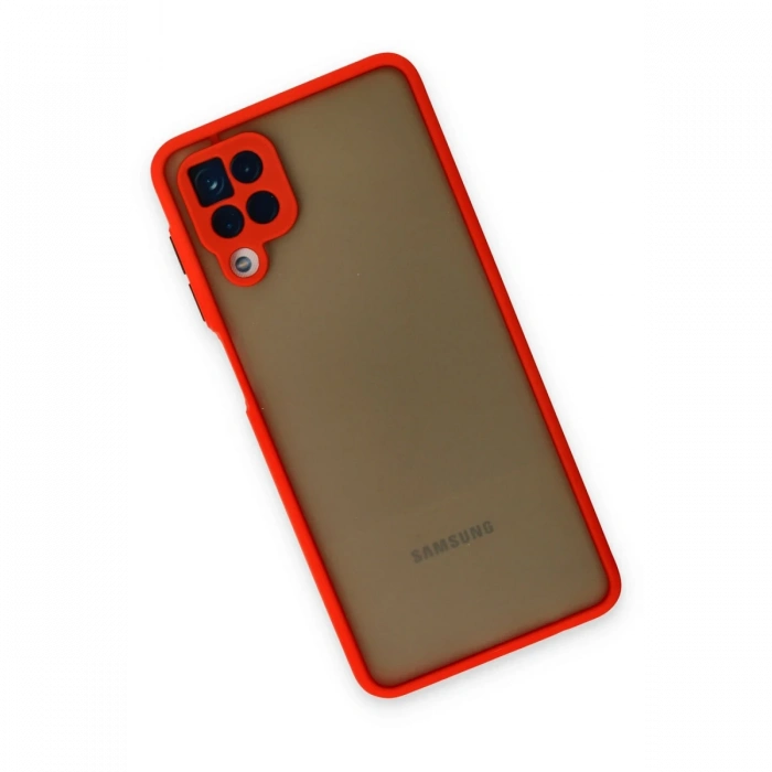 Newface Samsung Galaxy A12 Kılıf Montreal Silikon Kapak