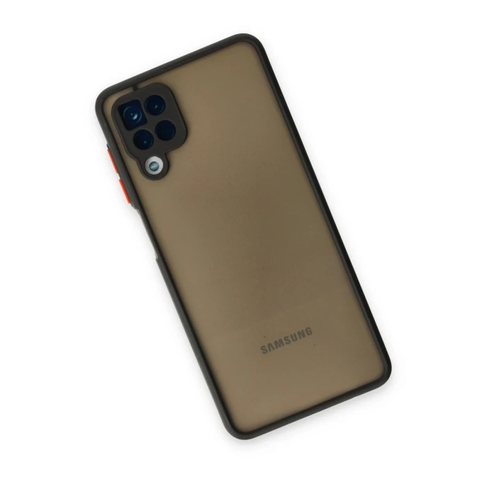 Newface Samsung Galaxy A12 Kılıf Montreal Silikon Kapak