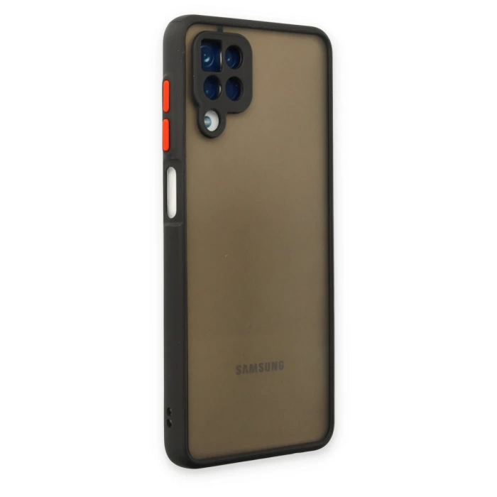 Newface Samsung Galaxy A12 Kılıf Montreal Silikon Kapak