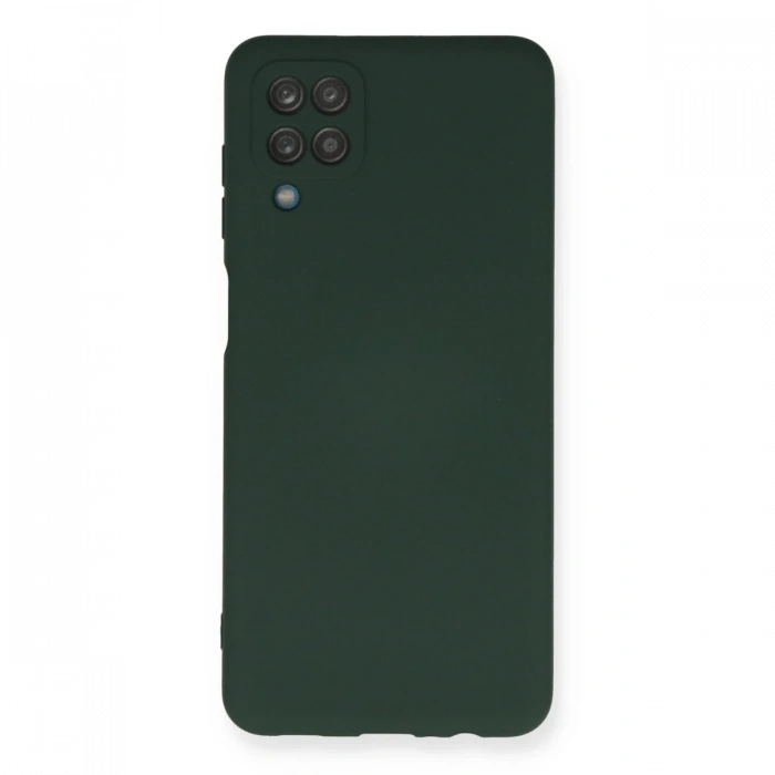 Newface Samsung Galaxy A12 Kılıf Nano içi Kadife Silikon