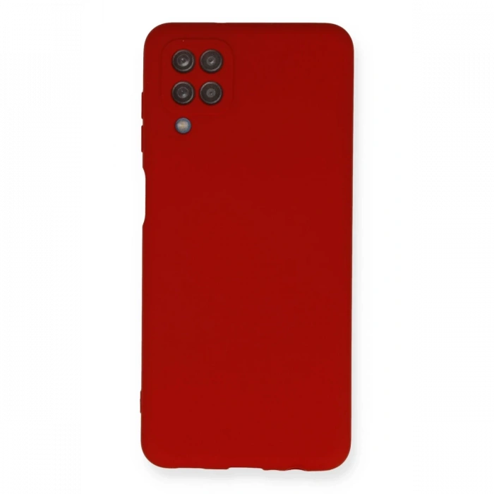 Newface Samsung Galaxy A12 Kılıf Nano içi Kadife Silikon