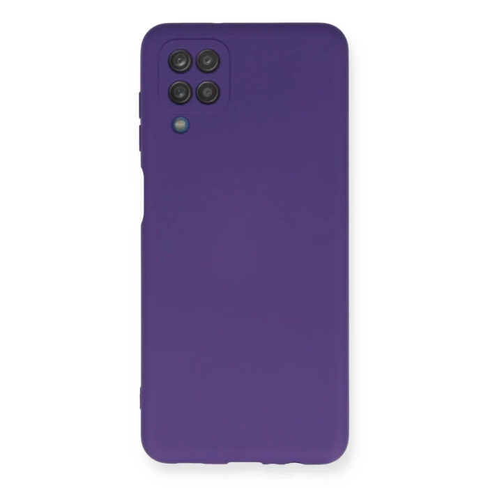 Newface Samsung Galaxy A12 Kılıf Nano içi Kadife Silikon