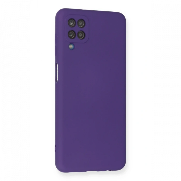 Newface Samsung Galaxy A12 Kılıf Nano içi Kadife Silikon