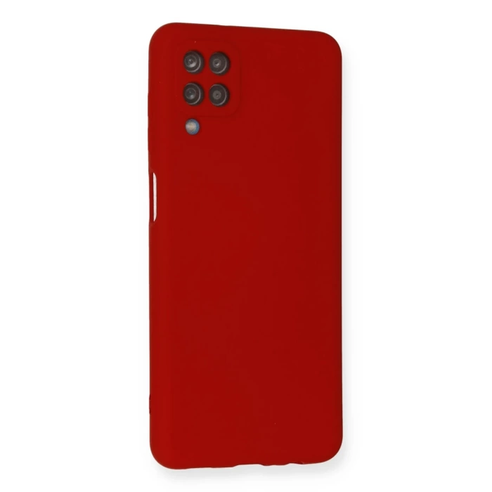 Newface Samsung Galaxy A12 Kılıf Nano içi Kadife Silikon