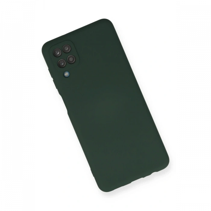 Newface Samsung Galaxy A12 Kılıf Nano içi Kadife Silikon