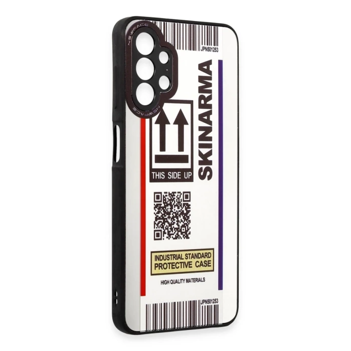 Newface Samsung Galaxy A13 4G Kılıf Mirror Desenli Kapak