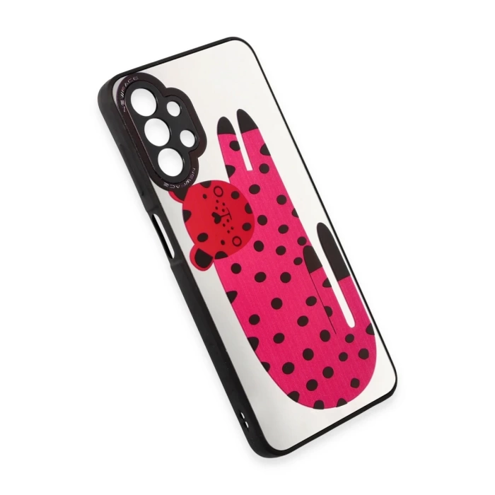 Newface Samsung Galaxy A13 4G Kılıf Mirror Desenli Kapak