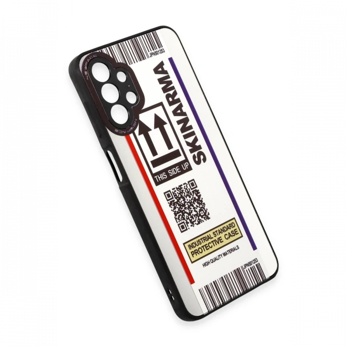 Newface Samsung Galaxy A13 4G Kılıf Mirror Desenli Kapak