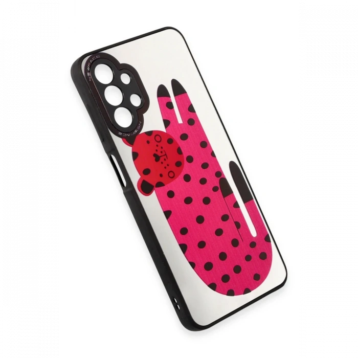 Newface Samsung Galaxy A13 4G Kılıf Mirror Desenli Kapak
