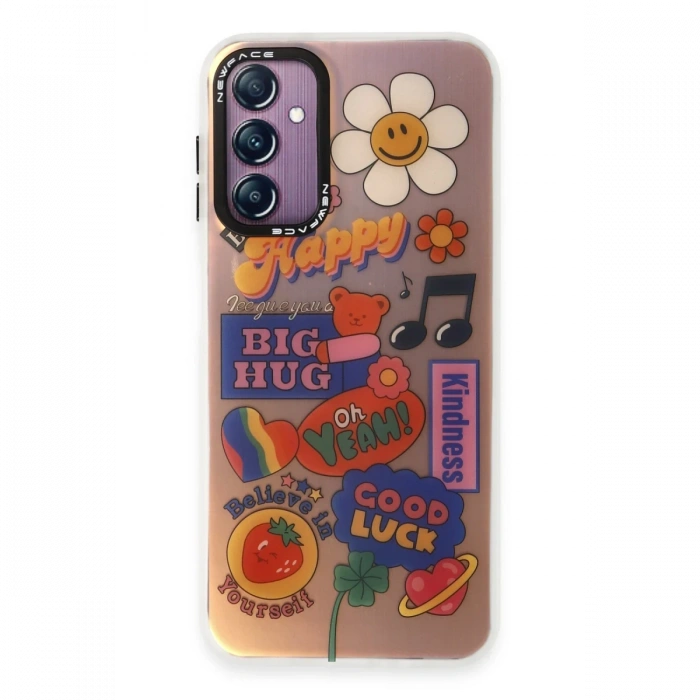 Samsung Galaxy A14 4G Kılıf Estoril Desenli Kapak