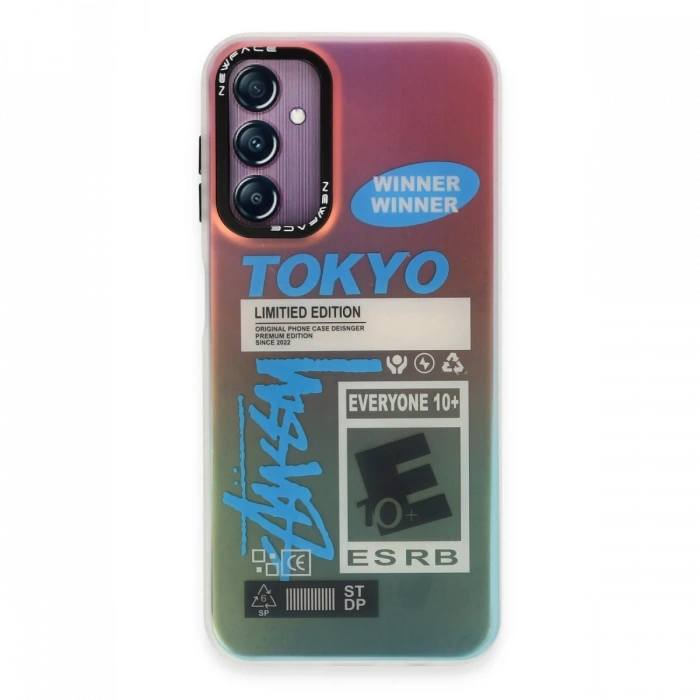 Samsung Galaxy A14 4G Kılıf Estoril Desenli Kapak