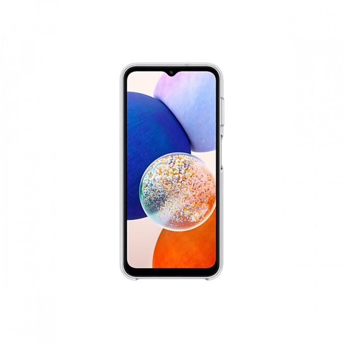 Newface Samsung Galaxy A14 4G Kılıf Lüx Şeffaf Silikon
