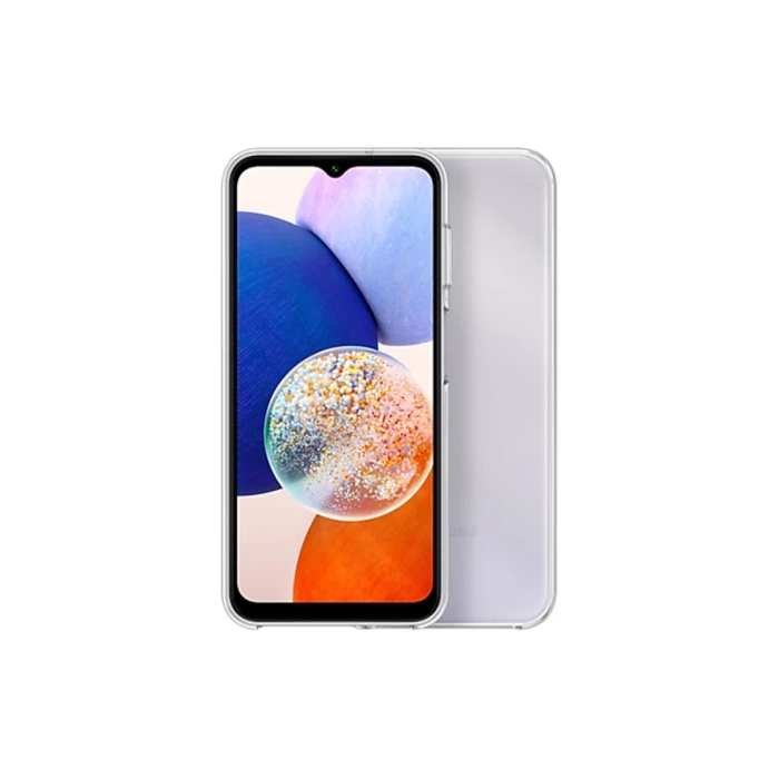 Newface Samsung Galaxy A14 4G Kılıf Lüx Şeffaf Silikon