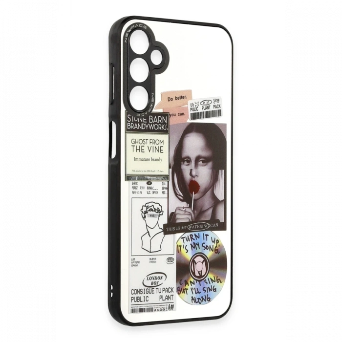 Samsung Galaxy A14 4G Kılıf Mirror Desenli Kapak