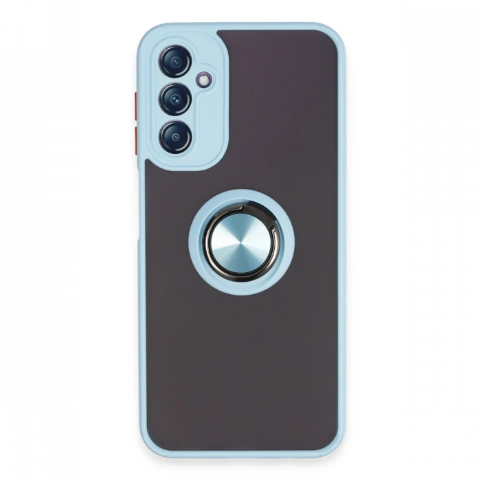 Samsung Galaxy A14 4G Kılıf Montreal Yüzüklü Silikon Kapak