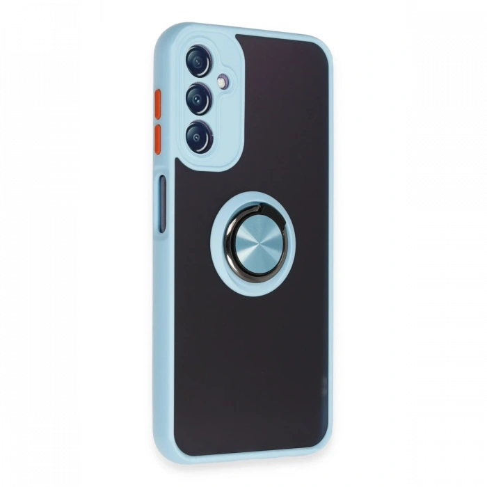 Samsung Galaxy A14 4G Kılıf Montreal Yüzüklü Silikon Kapak