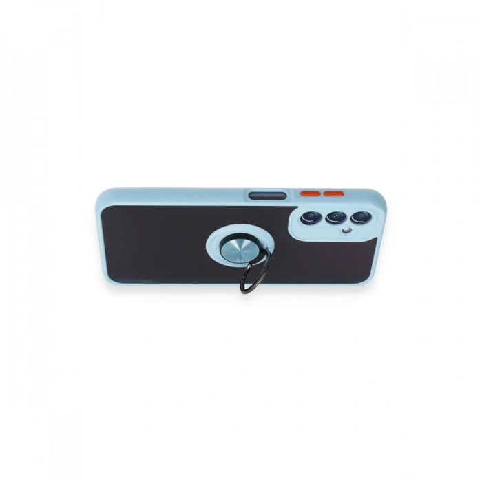 Samsung Galaxy A14 4G Kılıf Montreal Yüzüklü Silikon Kapak