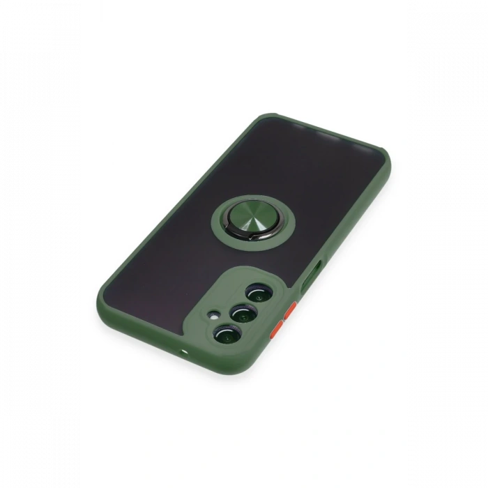 Samsung Galaxy A14 4G Kılıf Montreal Yüzüklü Silikon Kapak