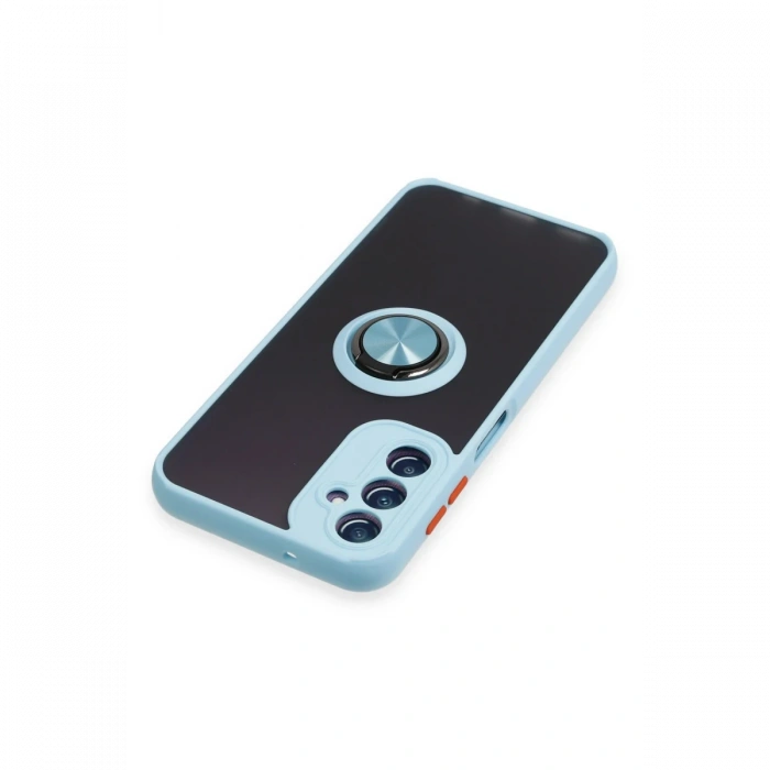 Samsung Galaxy A14 4G Kılıf Montreal Yüzüklü Silikon Kapak