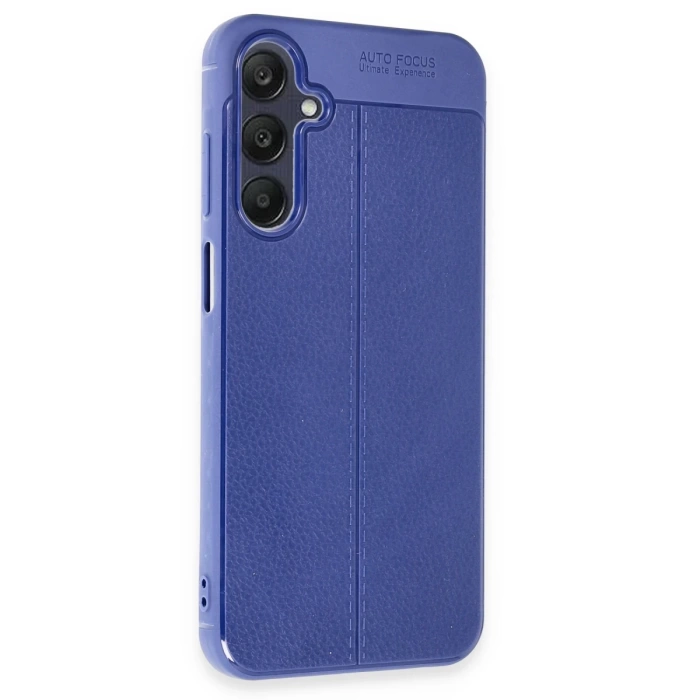Newface Samsung Galaxy A15 4G Kılıf Auto Focus Kapak - Lacivert