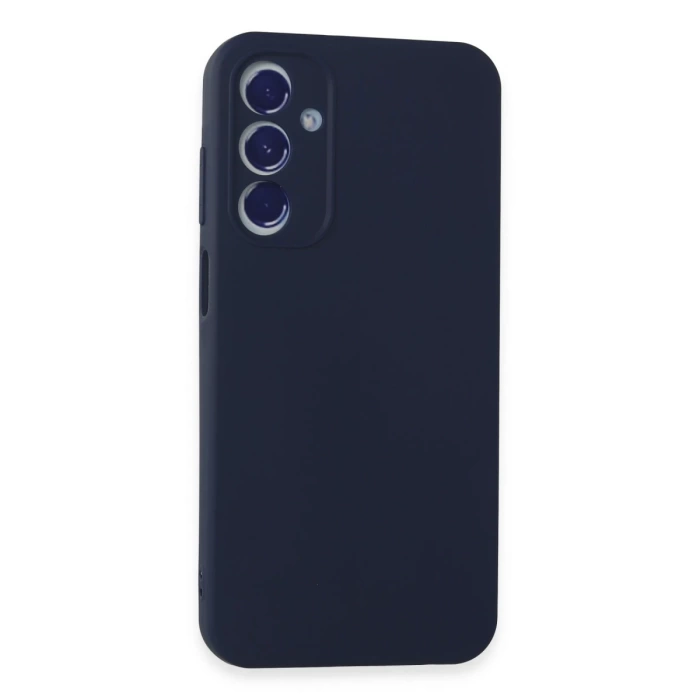 Newface Samsung Galaxy A15 4G Kılıf First Silikon - Lacivert