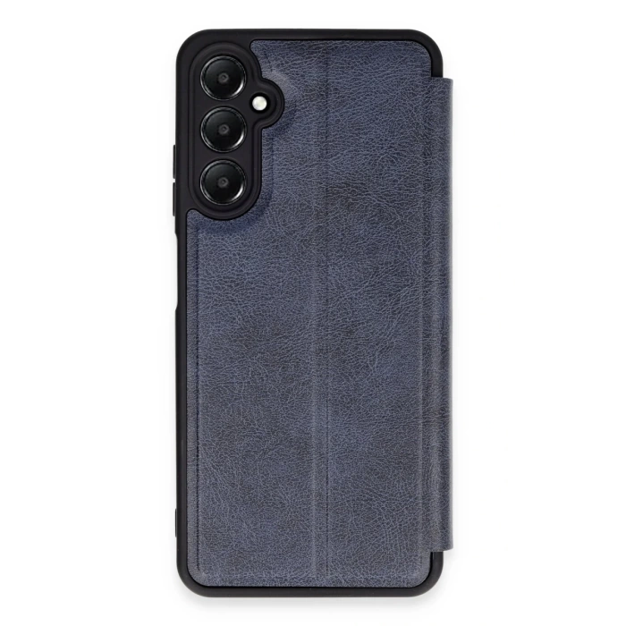 Newface Samsung Galaxy A15 4G Kılıf Flip Cover - Lacivert