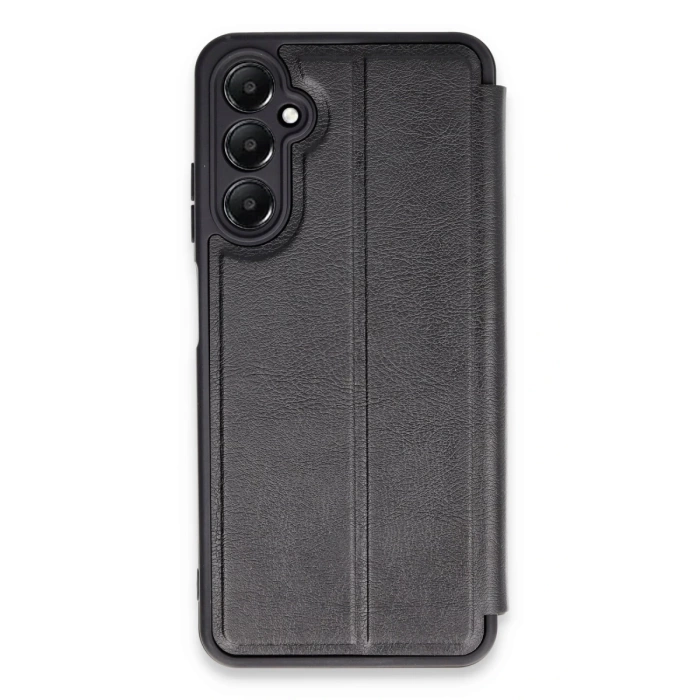Newface Samsung Galaxy A15 4G Kılıf Flip Cover - Siyah