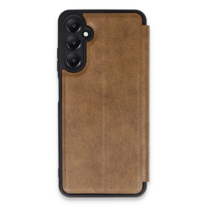 Newface Samsung Galaxy A15 4G Kılıf Flip Cover - Taba
