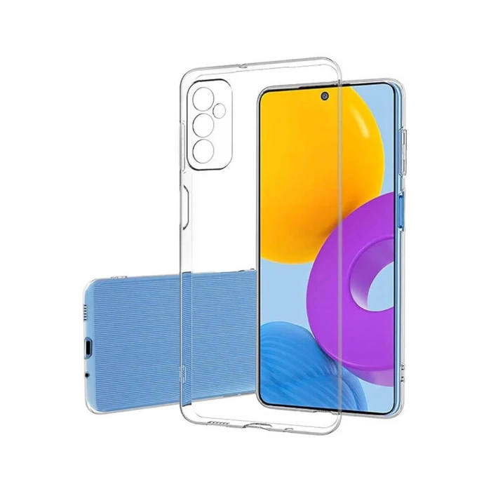 Newface Samsung Galaxy A15 4G Kılıf Lüx Şeffaf Silikon