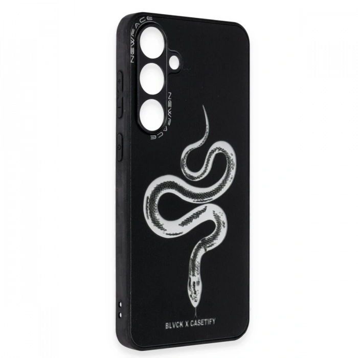 Newface Samsung Galaxy A15 4G Kılıf Mirror Desenli Kapak