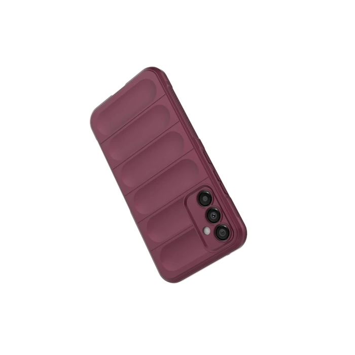 Newface Samsung Galaxy A15 4G Kılıf Optimum Silikon - Bordo