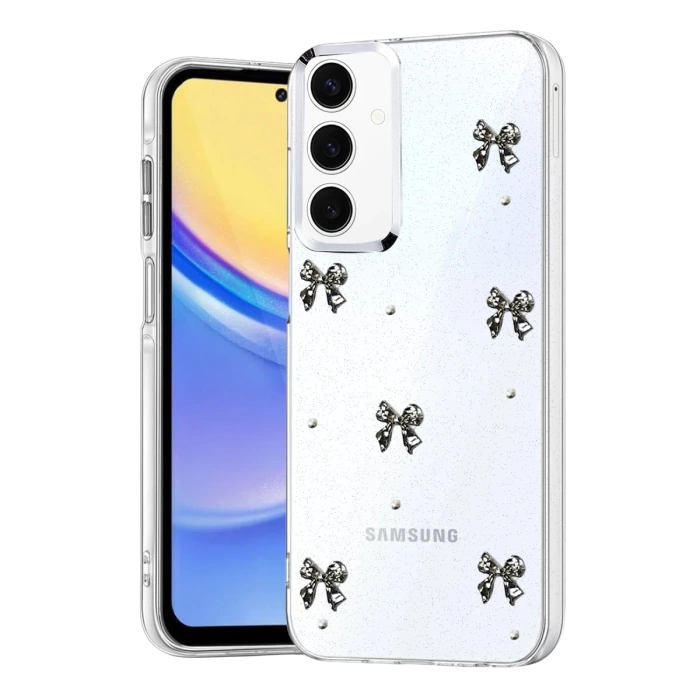 Newface Samsung Galaxy A16 5G Fiyonk Desenli Kapak