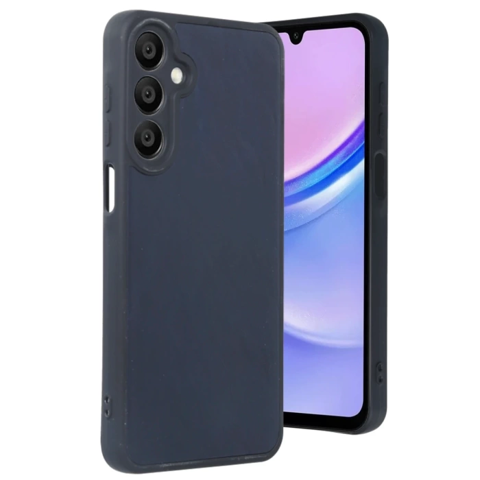 Newface Samsung Galaxy A16 5G Kılıf Aras Deri Kapak - Lacivert