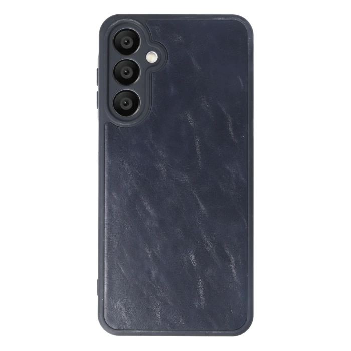 Newface Samsung Galaxy A16 5G Kılıf Aras Deri Kapak - Lacivert