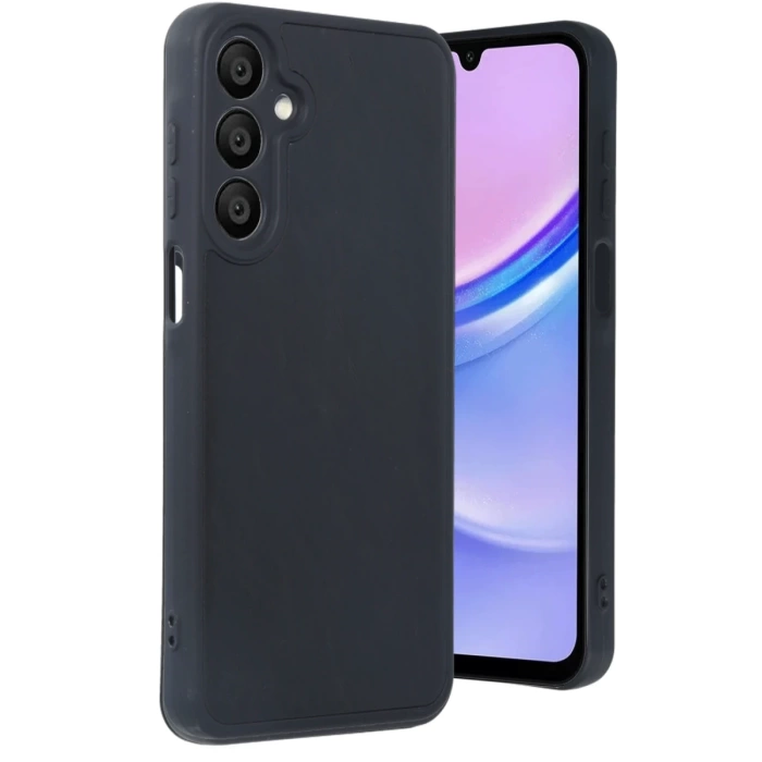 Newface Samsung Galaxy A16 5G Kılıf Aras Deri Kapak - Siyah