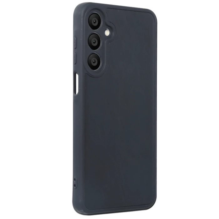 Newface Samsung Galaxy A16 5G Kılıf Aras Deri Kapak - Siyah