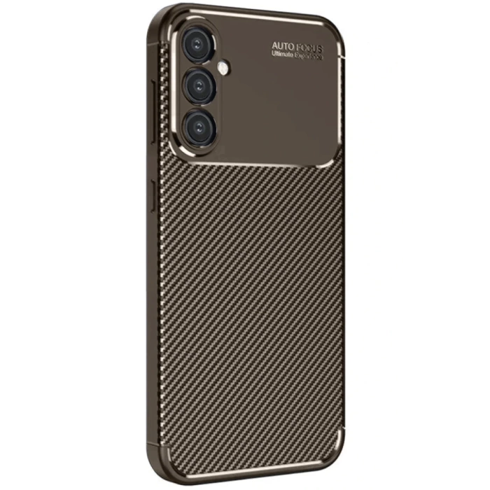 Newface Samsung Galaxy A16 5G Kılıf Auto Focus Karbon Kapak