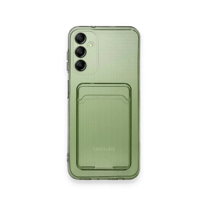 Newface Samsung Galaxy A16 5G Kılıf Kart Şeffaf Silikon - Şeffaf