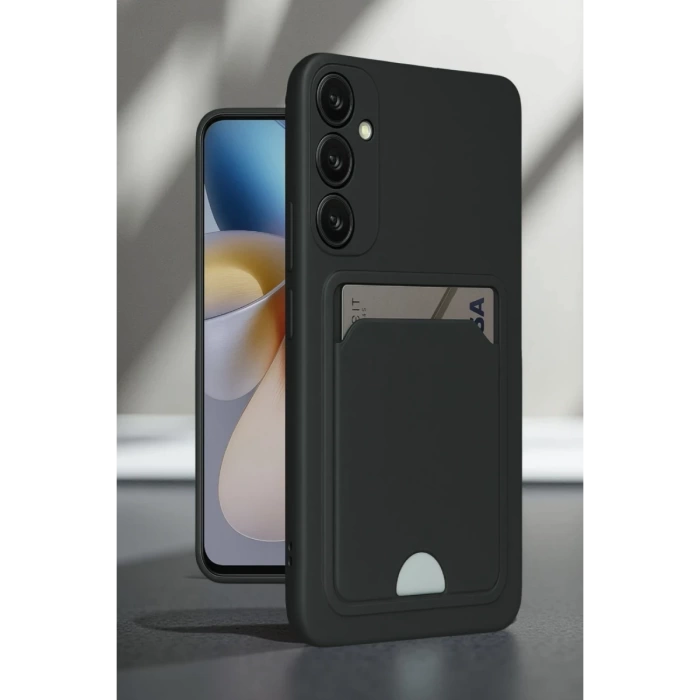 Newface Samsung Galaxy A16 5G Kılıf Kelvin Kartvizitli Silikon