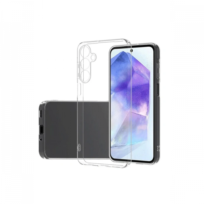 Newface Samsung Galaxy A16 5G Kılıf Lüx Şeffaf Silikon