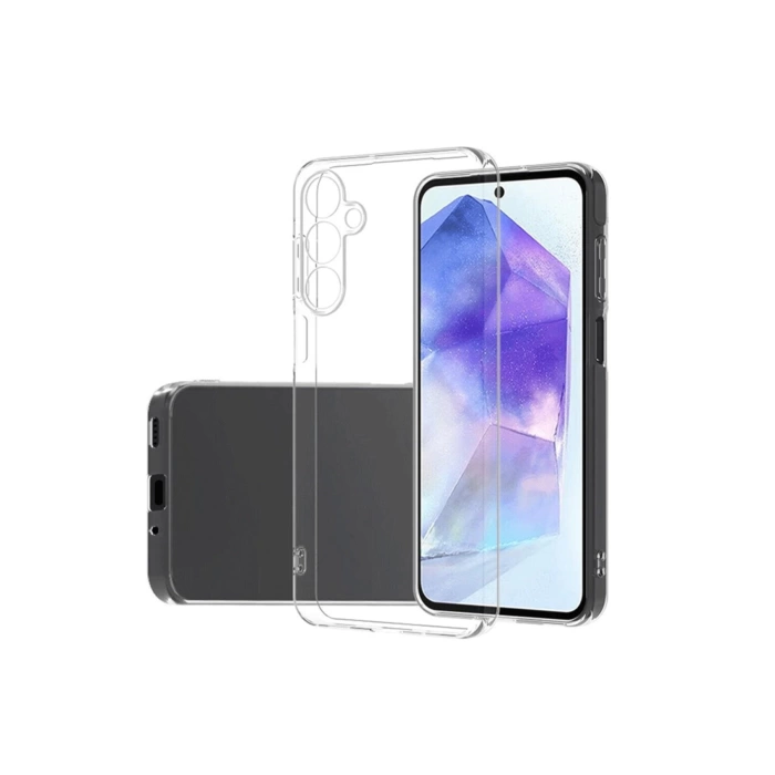 Newface Samsung Galaxy A16 5G Kılıf Lüx Şeffaf Silikon