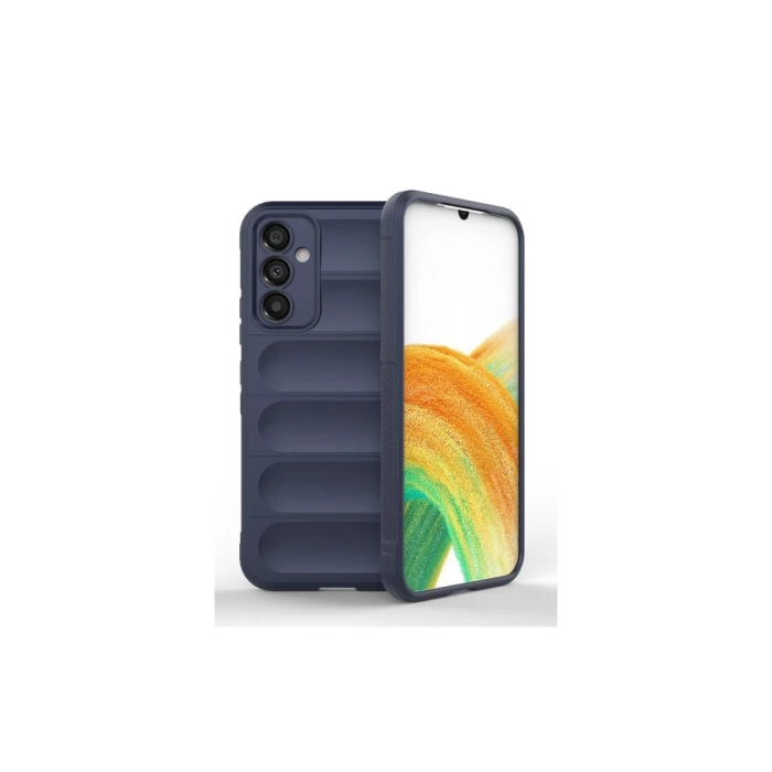 Newface Samsung Galaxy A16 5G Kılıf Optimum Silikon - Lacivert