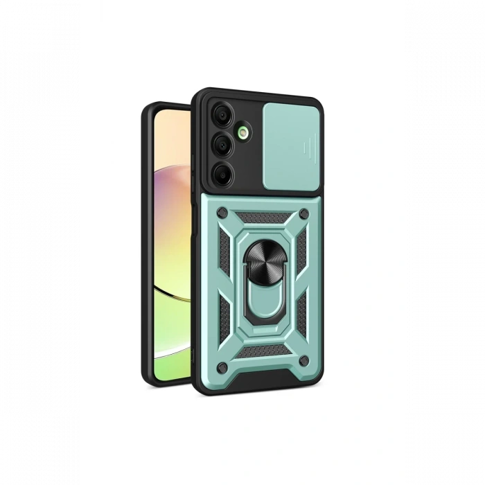 Samsung Galaxy A16 5G Kılıf Pars Lens Yüzüklü Silikon