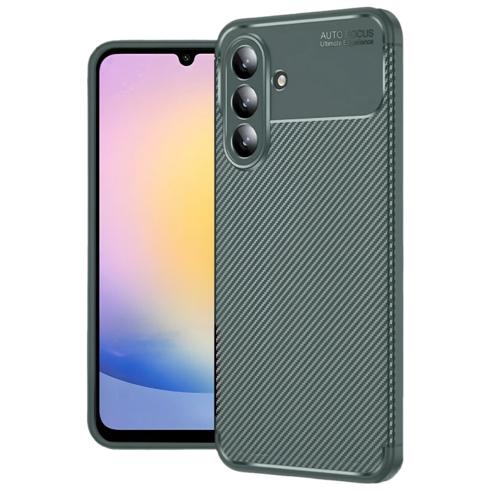 Newface Samsung Galaxy A17 5G Auto Focus Karbon Kapak