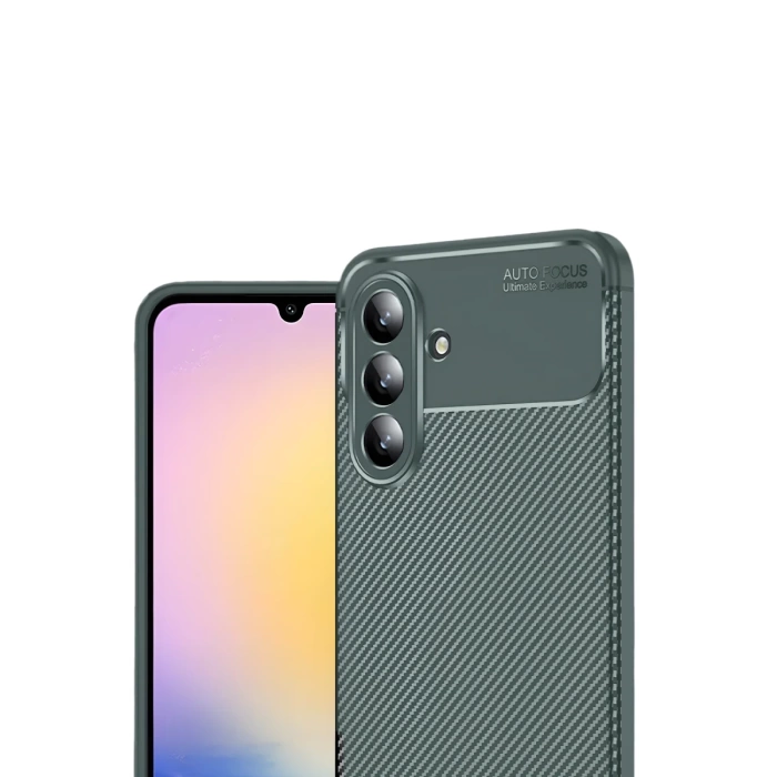 Newface Samsung Galaxy A17 5G Auto Focus Karbon Kapak