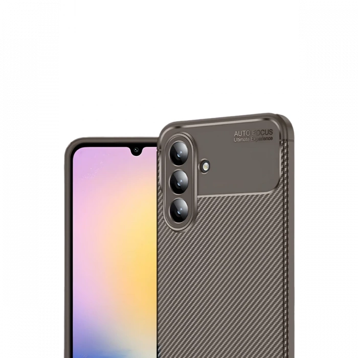 Newface Samsung Galaxy A17 5G Auto Focus Karbon Kapak