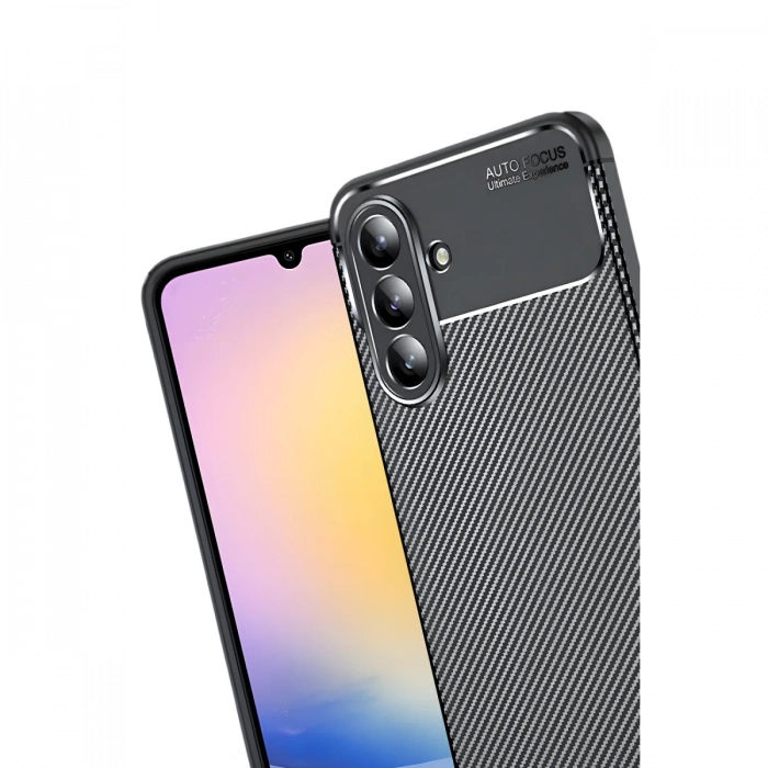 Newface Samsung Galaxy A17 5G Auto Focus Karbon Kapak