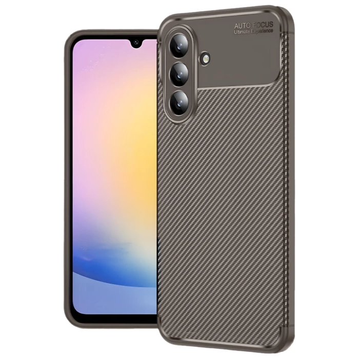 Newface Samsung Galaxy A17 5G Auto Focus Karbon Kapak