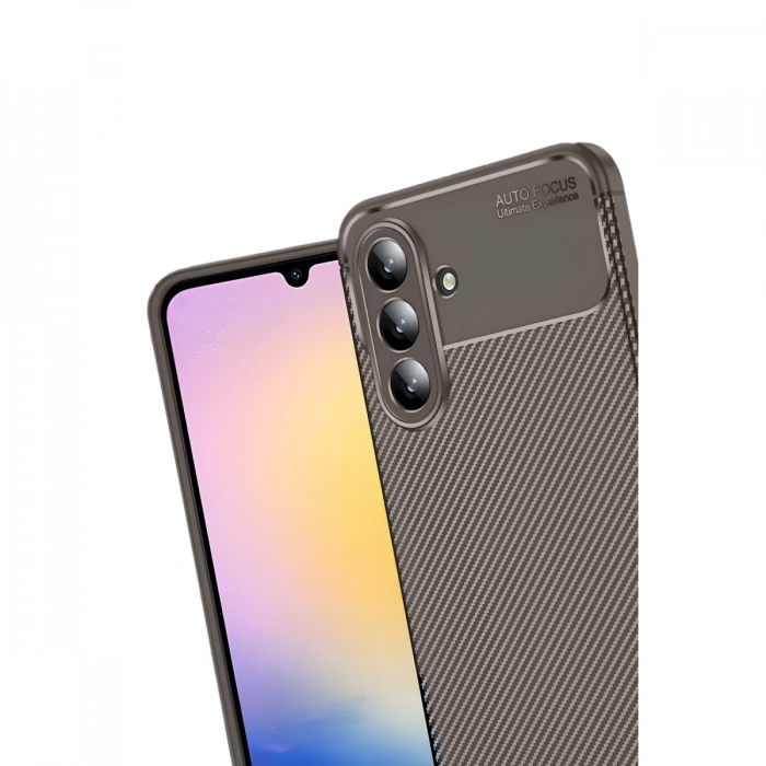 Newface Samsung Galaxy A17 5G Auto Focus Karbon Kapak