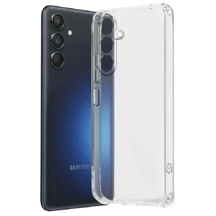 Newface Samsung Galaxy A17 5G Kılıf Lüx Şeffaf Silikon